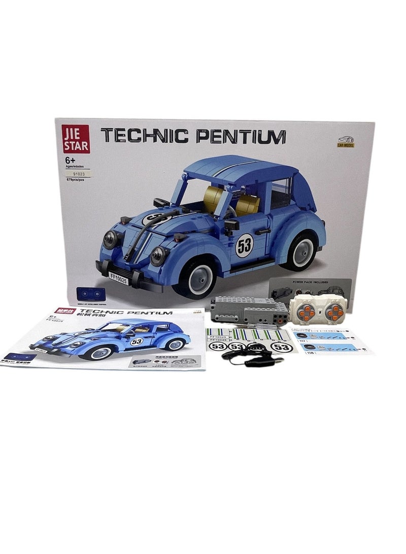 جي ستار مشروع بناء وابتكار للأطفال – سيارة JIE STAR TECHNIC PENTI  تمنحك التحكم عبر التطبيق والريموت كنترول - Image 5